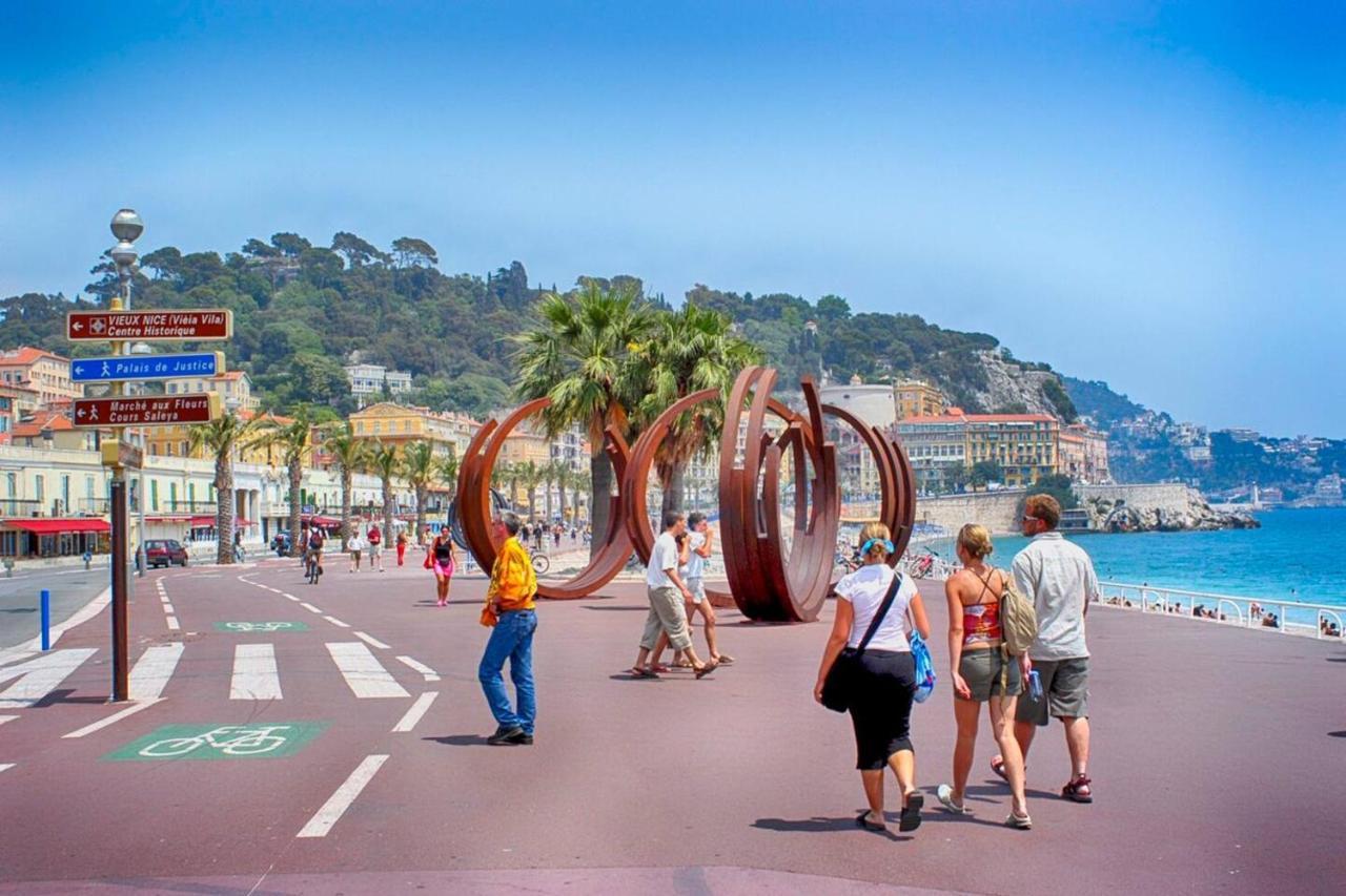 Beach - Kitchen - Wifi - Air Conditioning - Center - Tram Nice Exteriör bild